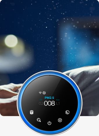 Philips Wskaźnik cząsteczek PM2,5 (smogu)